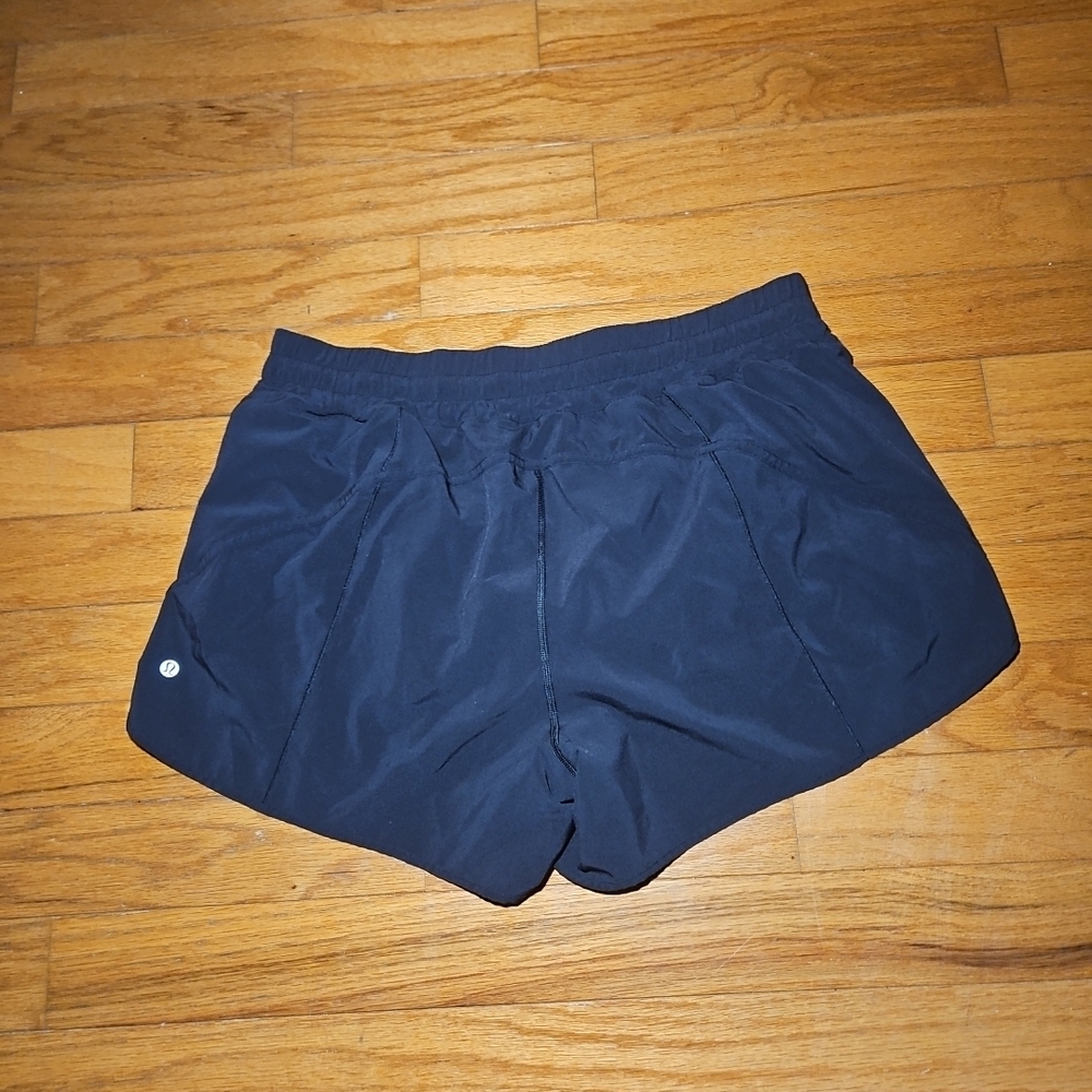 lululemon womens black shorts